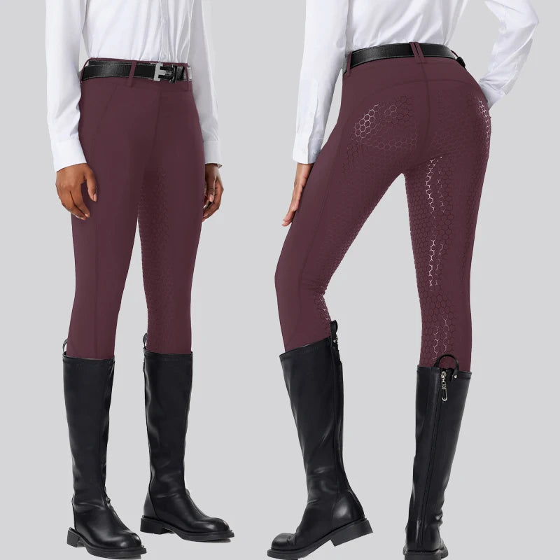 Elastic Slimming Women's Equestrian Riding Pants