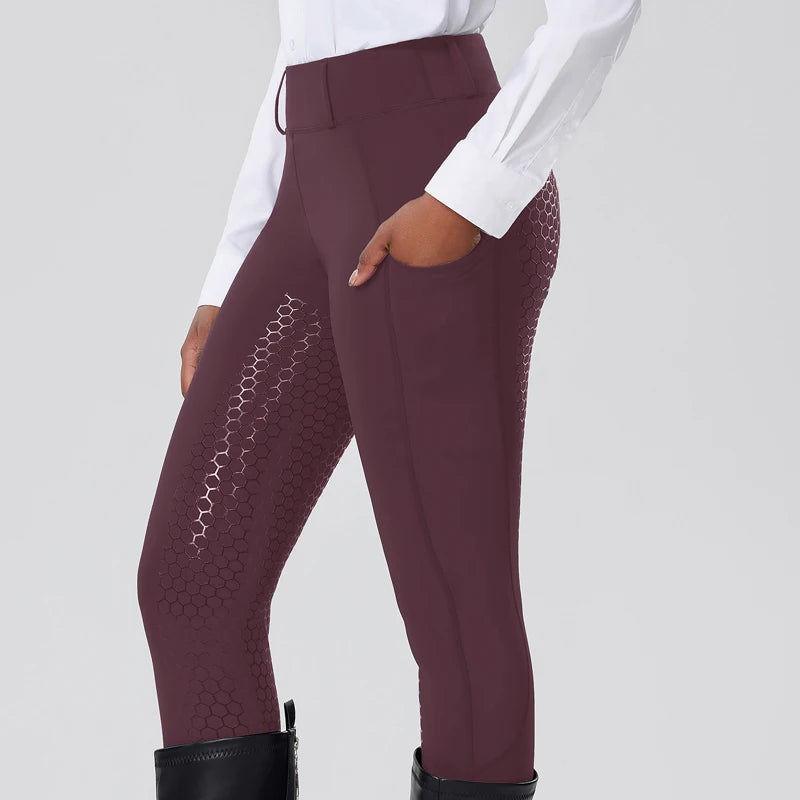 Elastic Slimming Women's Equestrian Riding Pants