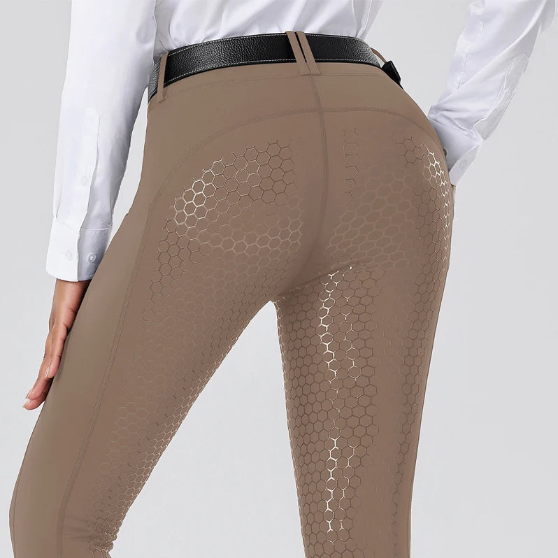 Elastic Slimming Women's Equestrian Riding Pants
