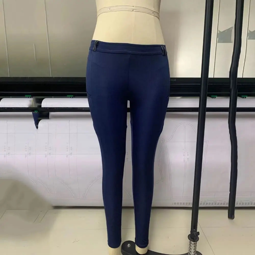 Pencil Pants Anti-pilling Equestrian Pants Hip Lift Slim Horse Riding Tights Skinny Elastic Equestrian Breeches Cycling