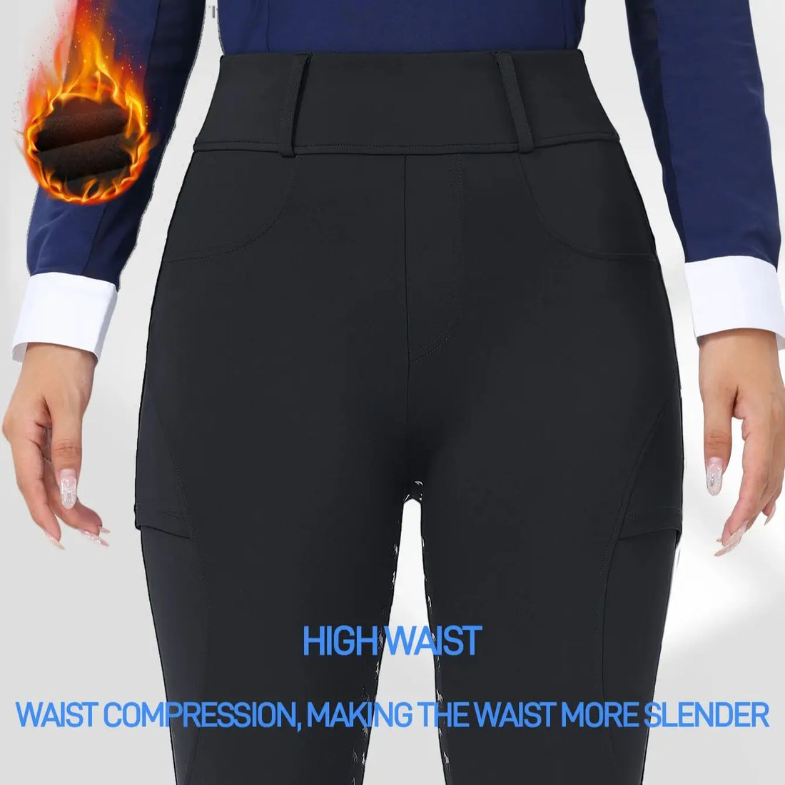 Pants, women's pants, women's work pants, women's pants, winter pants, flannel pants, heated pants, equestrian sports pants