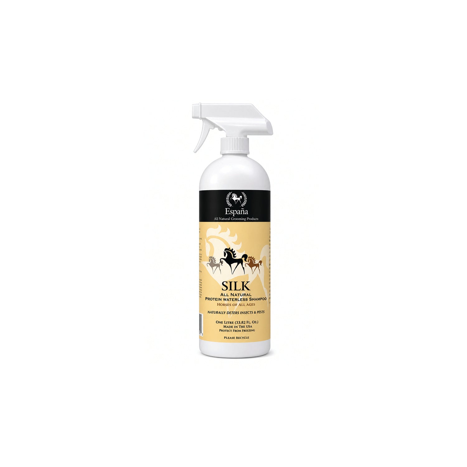 Espana SILK - Equine - Natural Protein Waterless Shampoo