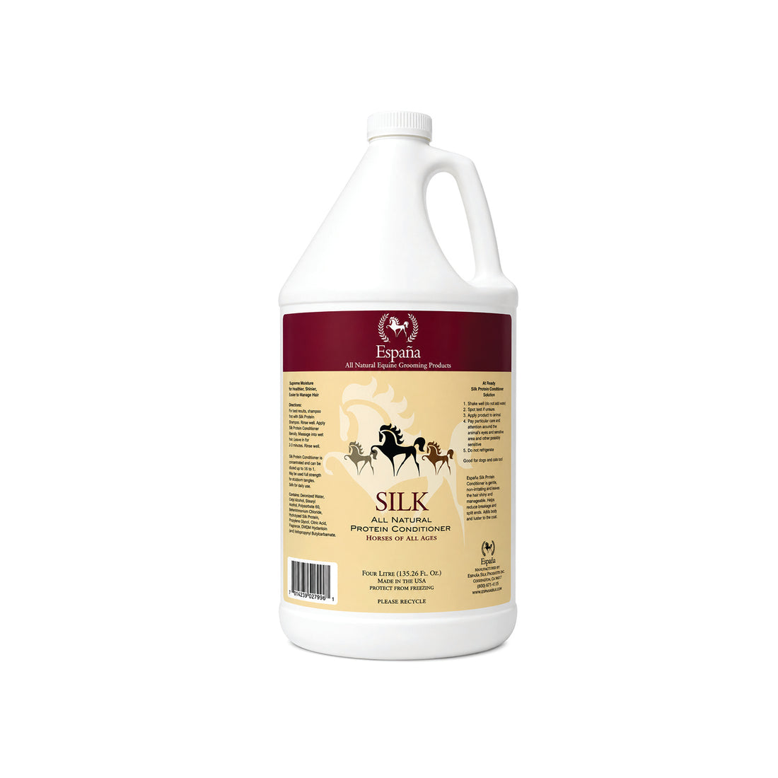 Espana SILK - Equine - Natural Protein Conditioner