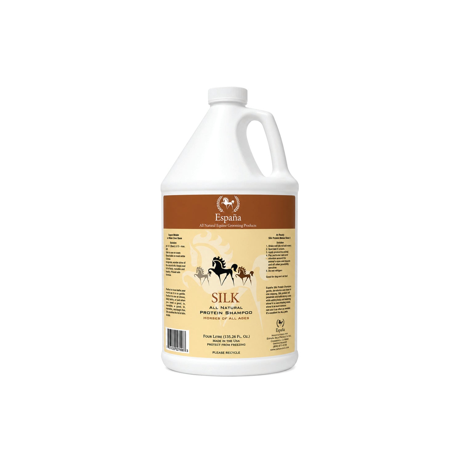 Espana SILK - Equine - Natural Protein Shampoo