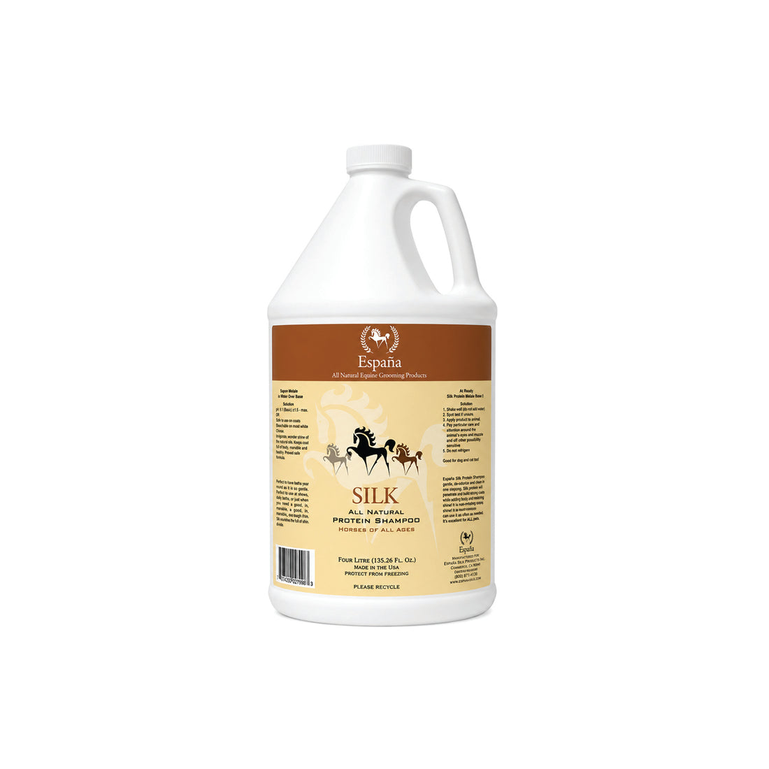 Espana SILK - Equine - Natural Protein Shampoo