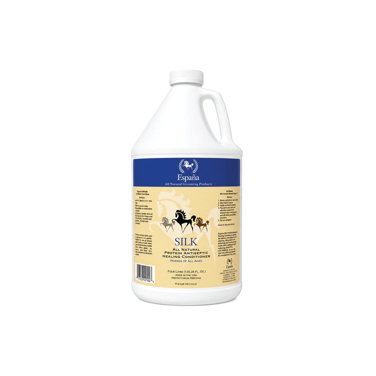 Espana SILK - Equine - Natural Protein Antiseptic/Healing Shampoo